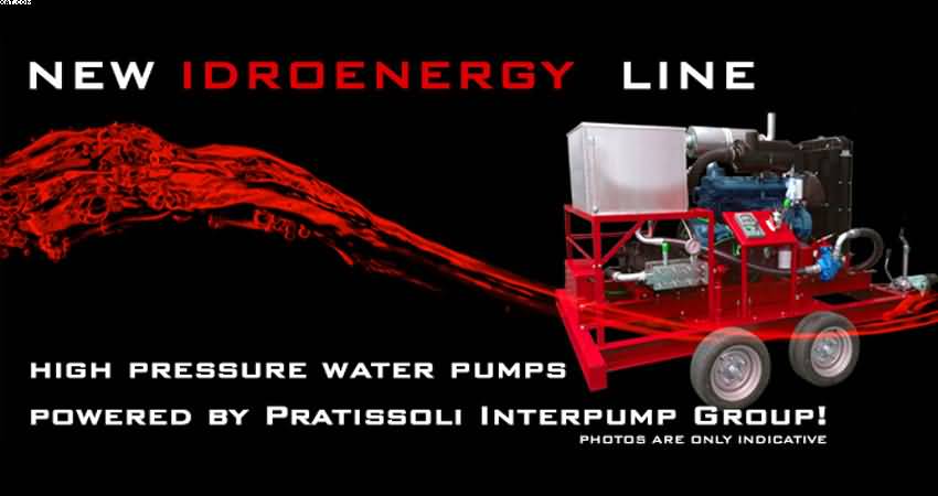 idroenergy hight pressure water pumps